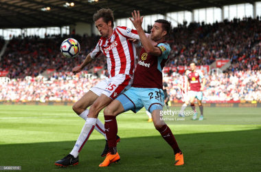 Burnley swap Sam Vokes for Peter Crouch
