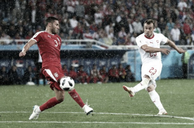 Serbia vs Suiza en Rusia 2018 / Getty Images