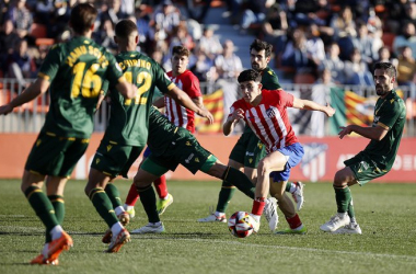 El Atleti B se hunde en los instantes finales