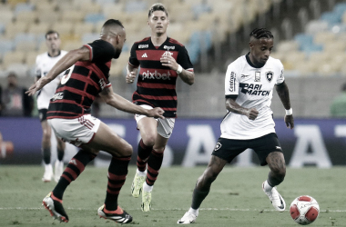 Flamengo vence Botafogo com gol nos acréscimos do segundo tempo