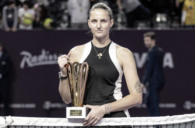  Karolina
Pliskova es campeona tras cuatro años