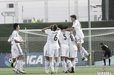 Resultado Juvenil Real Madrid - Benfica en la UEFA Youth League 2014 (0-4)