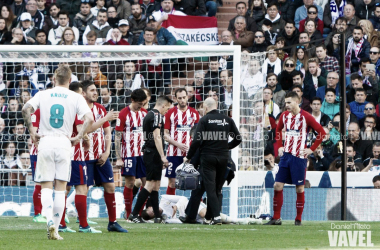 El Atlético, sin ideas para sacar el balón