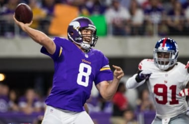 Unos Vikings más efectivos son demasiado para los Giants