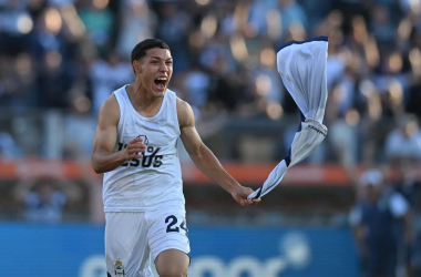 El grito de Jemerías Merlo. PH: 0221 Gimnasia