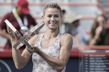 Camila Giorgi se proclama campeona en Montreal