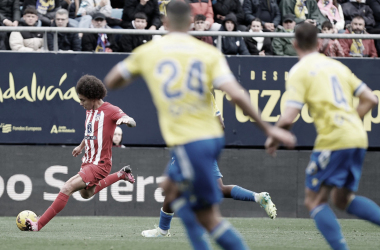 El Atleti se consagra en Cádiz como un horrible visitante