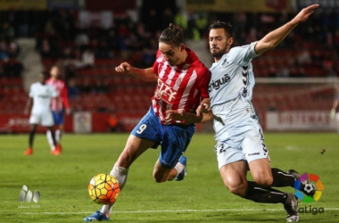 El Nàstic consigue en Girona un punto sufrido y con extraño sabor