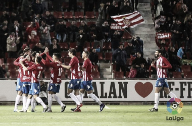 El Girona ya mira a los puestos de ascenso