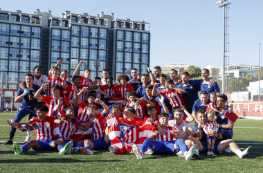 A falta de dos jornadas, el Atlético de Madrid Juvenil A es campeón de liga