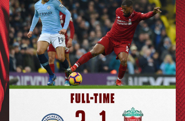 Premier League- Il City riapre la Premier e batte 2-1 il Liverpool