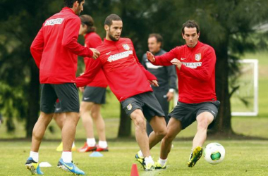 Diego Godín: &quot;Es un orgullo venir a Uruguay con el Atlético&quot;