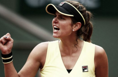 French Open: Julia Goerges sinks World no.5 Caroline Wozniacki