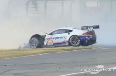 FIA WEC LM24: Big Aston Martin Crash Brings Out Fourth Safety Car