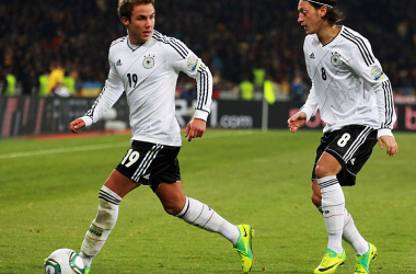 Özil y Götze, mago y promesa