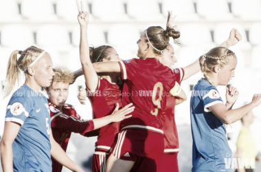 Pleno histórico de la selección española femenina