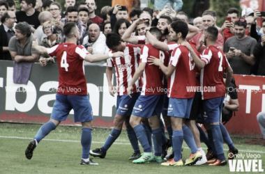 El Sporting B regresa a Segunda B por la puerta grande