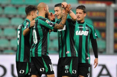 Live Cagliari - Sassuolo 2-2 in Serie A