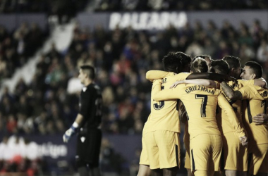 Levante 0 - 5 Atlético: Griezmann vuelve a rugir feroz