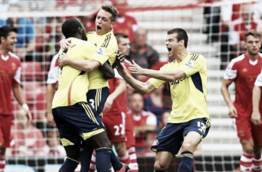 Southampton 1-1 Sunderland: Un cabezazo de Fonte sobre la bocina hace justicia