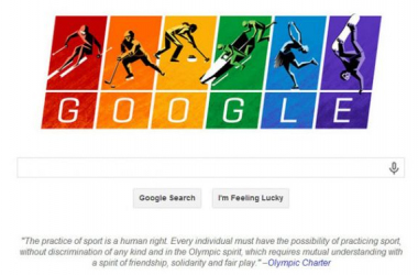 Google muestra su &#039;orgullo&#039; en la inauguración de los Juegos de Sochi