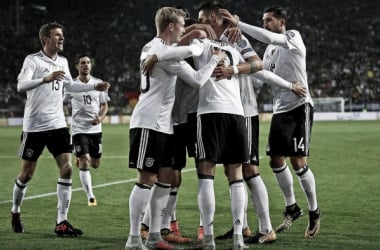 Un equipo B de Alemania se divierte con Azerbaiyán