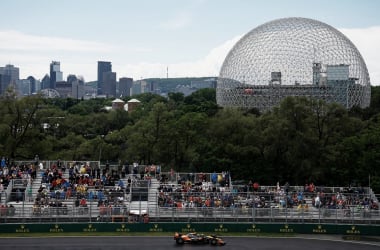 Lando Norris lidera unos Libres 1 azotados por la lluvia