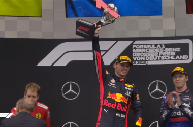 F1 - Un folle GP di Germania - Verstappen vince su un Vettel in rimonta. Terzo a sorpresa Kvyat