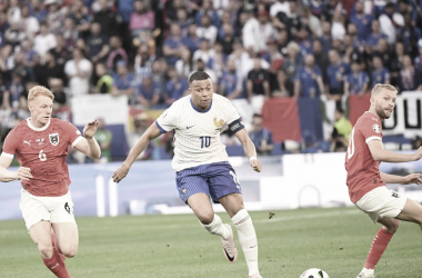 Mbappé le da el triunfo a Francia ante una Austria valiente