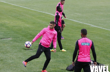 Cuatro entrenamientos para preparar la visita a La Rosaleda