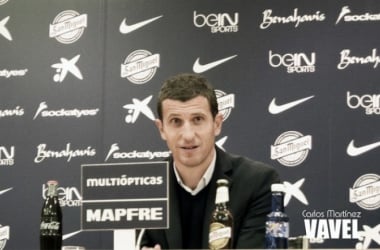 Javi Gracia: &quot;Es la segunda semana que el gol rival es en fuera de juego&quot;