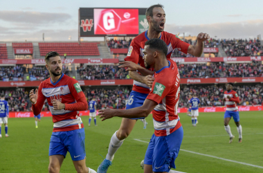 Goleada balsámica del Granada CF sobre el Alavés