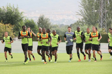 El Granada CF ya prepara el partido frente al Atlético de Madrid