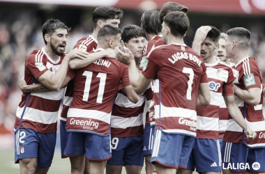 Granada CF - Osasuna: puntuaciones del Granada CF, jornada 33 de la Liga EA Sports