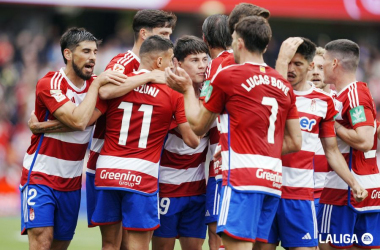 Los jugadores del Granada CF que siguen con contrato para la temporada en Segunda