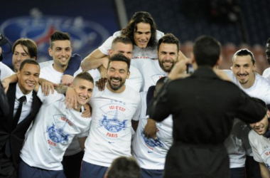 La soirée glaciale du Paris, champion