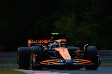 Lando Norris se coloca primero en los segundos libres en Hungría