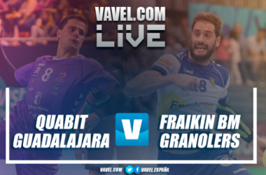 Quabit Guadalajara vs Fraikin BM Granollers en vivo y en directo online en Liga Loterías ASOBAL