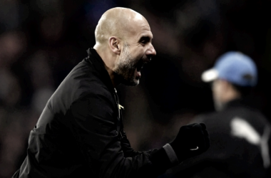 Guardiola: "Tenemos que vivir esta presión para ganar la liga"