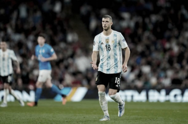 Guido Rodriguez con Argentina / Foto: Getty Images