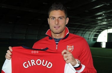 Giroud, nuevo jugador del Arsenal