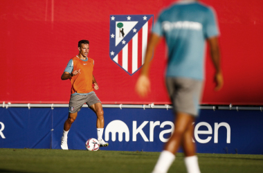 "Casi" todo preparado en el Atleti para recibir al Valencia