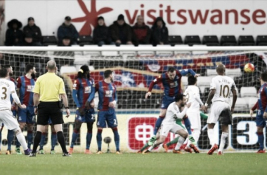 Swansea City 1-1 Crystal Palace: Points shared at the Liberty