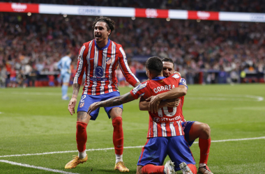 Puntuaciones del Atlético de Madrid en el derbi madrileño