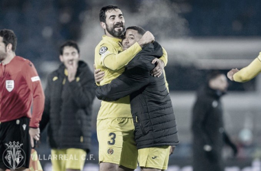 Raúl Albiol y Arnaut Danjuma / Foto: Villarreal CF