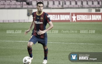 Busquets: "Lo importante es ir sumando minutos"