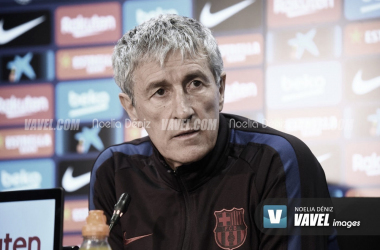 Quique Setién: "Sería interesante que pudiera venir algún jugador"