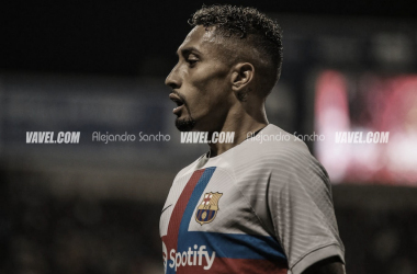 Raphinha, jugador del FC Barcelona // Alejandro Sancho