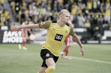 Haaland marca duas vezes, e Borussia Dortmund derrota Union Berlin