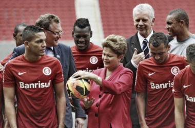 Após visita de Dilma Rousseff ao Beira-Rio, Alan Patrick afirma que a presidente é colorada